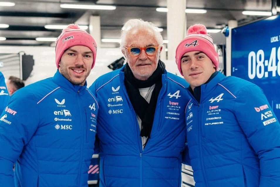 Alpine Runs A526 Shakedown in Wet Silverstone, Gasly drives