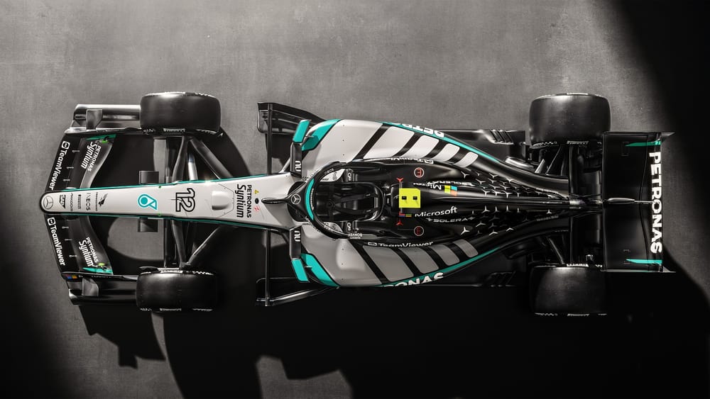 Mercedes Reveals W17 for 2026 Electrified F1 Rules