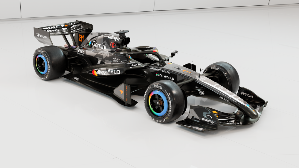McLaren Unveils MCL40 Test Livery for Barcelona shakedown