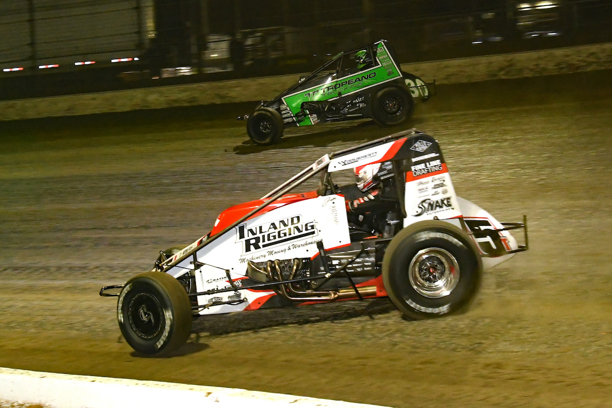Swanson Pulls Away After Lap 6 Pass to Win Little Gator