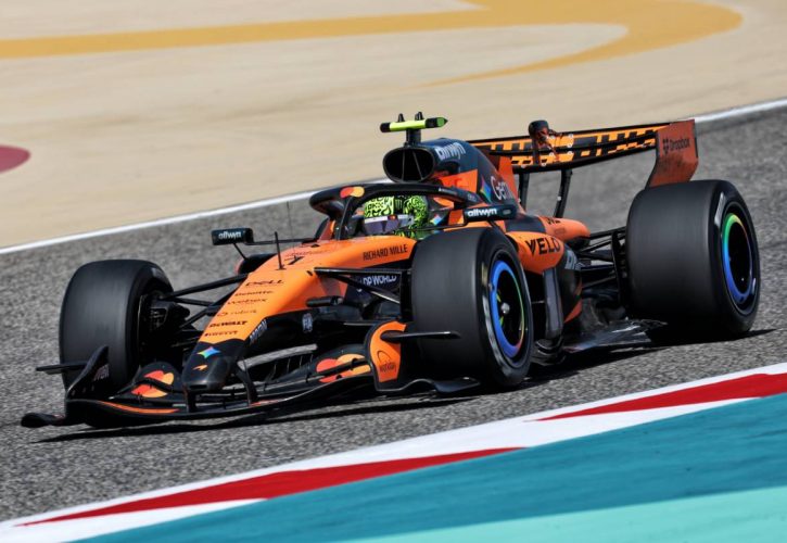 Norris Leads Bahrain Test but McLaren Race Pace Trails Rivals