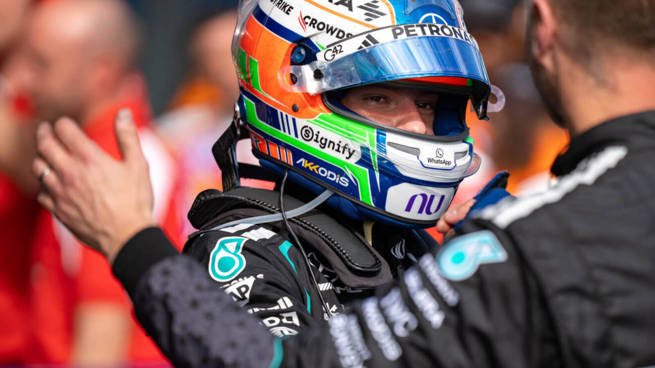 Kimi Antonelli, 19, takes youngest F1 pole in Shanghai