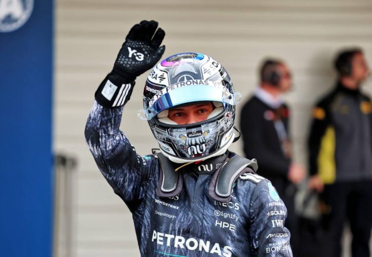 Mercedes rear tweak hampered Russell, nearly spun in Q1