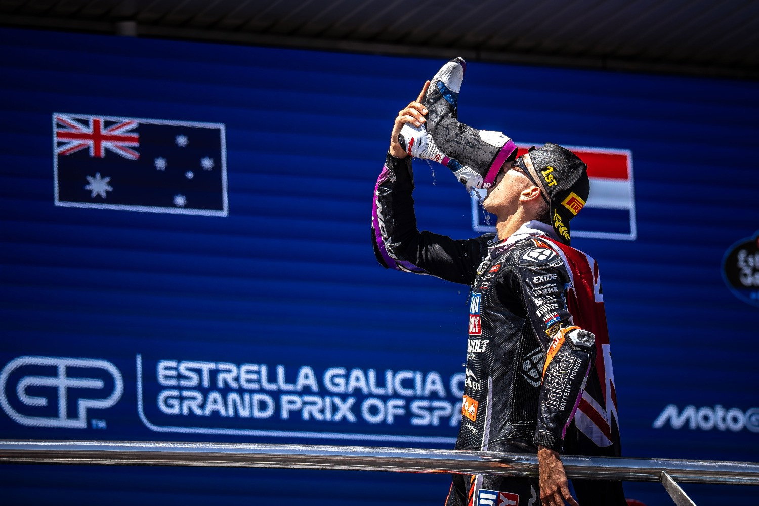 Senna Agius wins Moto2 at Jerez; Intact GP secures 1-2