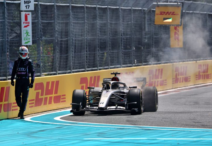 Audi power unit blamed for failures at Miami GP